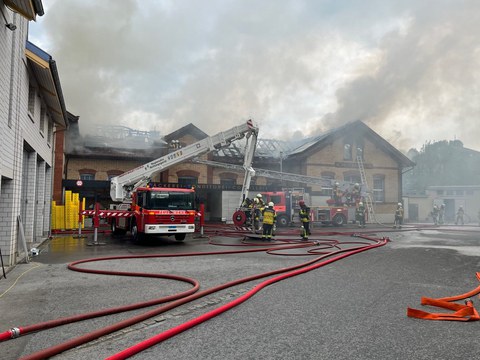 Brand in gewerblicher Bäckerei