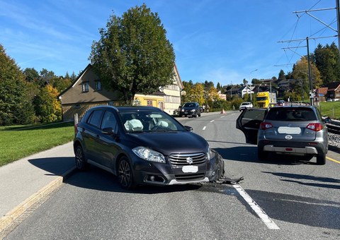 Verkehrsregelung aufgrund Unfall