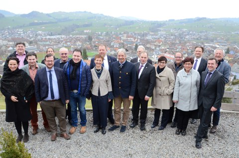 Besuch des Walliser Grossrats in Appenzell