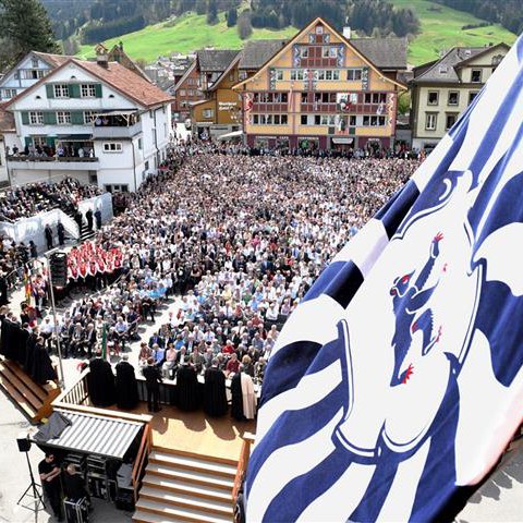 Landsgemeinde 2015 (39). Vergrösserte Ansicht