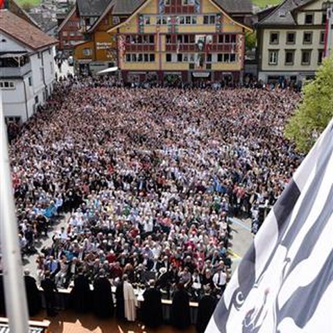 Landsgemeinde 2015 (40). Vergrösserte Ansicht