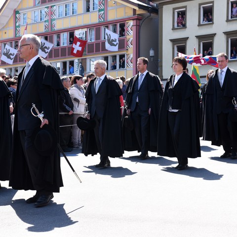 Landsgemeinde 2017 029. Vergrösserte Ansicht