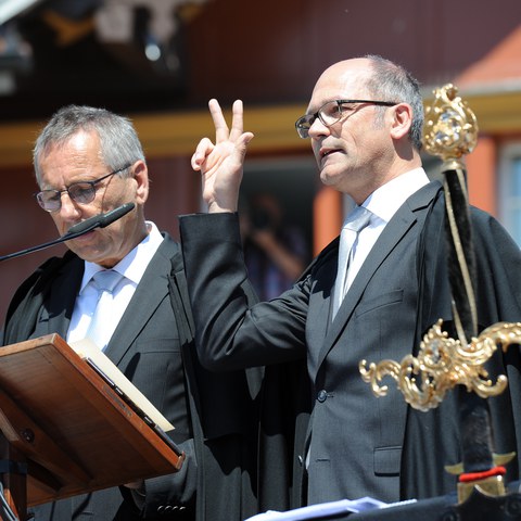 Landsgemeinde 2017 038. Vergrösserte Ansicht