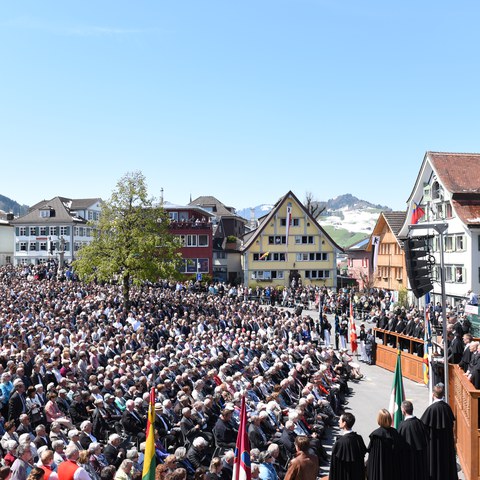 Landsgemeinde 2017 045. Vergrösserte Ansicht