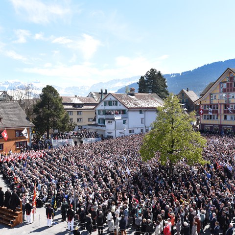 Landsgemeinde 2017 048. Vergrösserte Ansicht