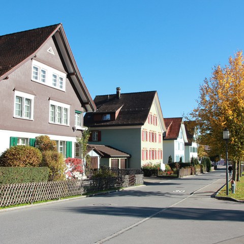 Kaustrasse Appenzell. Vergrösserte Ansicht