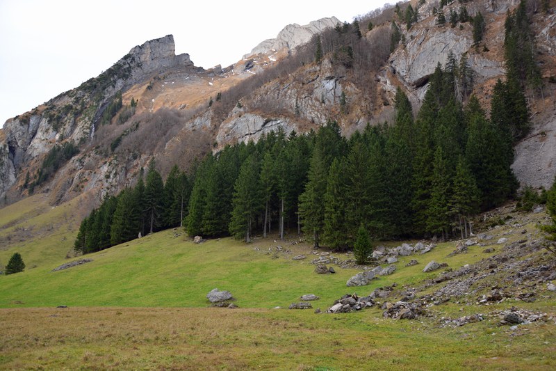 Wanderweg Seealp Gläubt