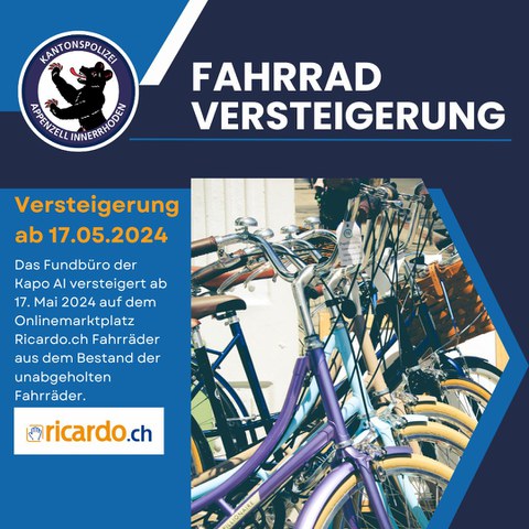 Fahrrad-Versteigerung