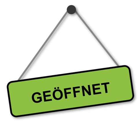 geöffnet