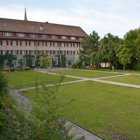 Bild 1: Gartenanlage Kapuzinerkloster Appenzell (©appenzell.ch). Vergrösserte Ansicht