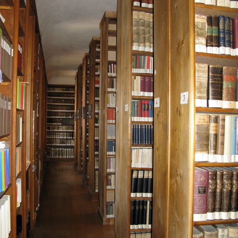 Kapuzinerbibliothek. Vergrösserte Ansicht